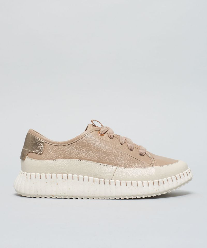 Tenis Couro Lara Neo - Aveia 39 - aveia