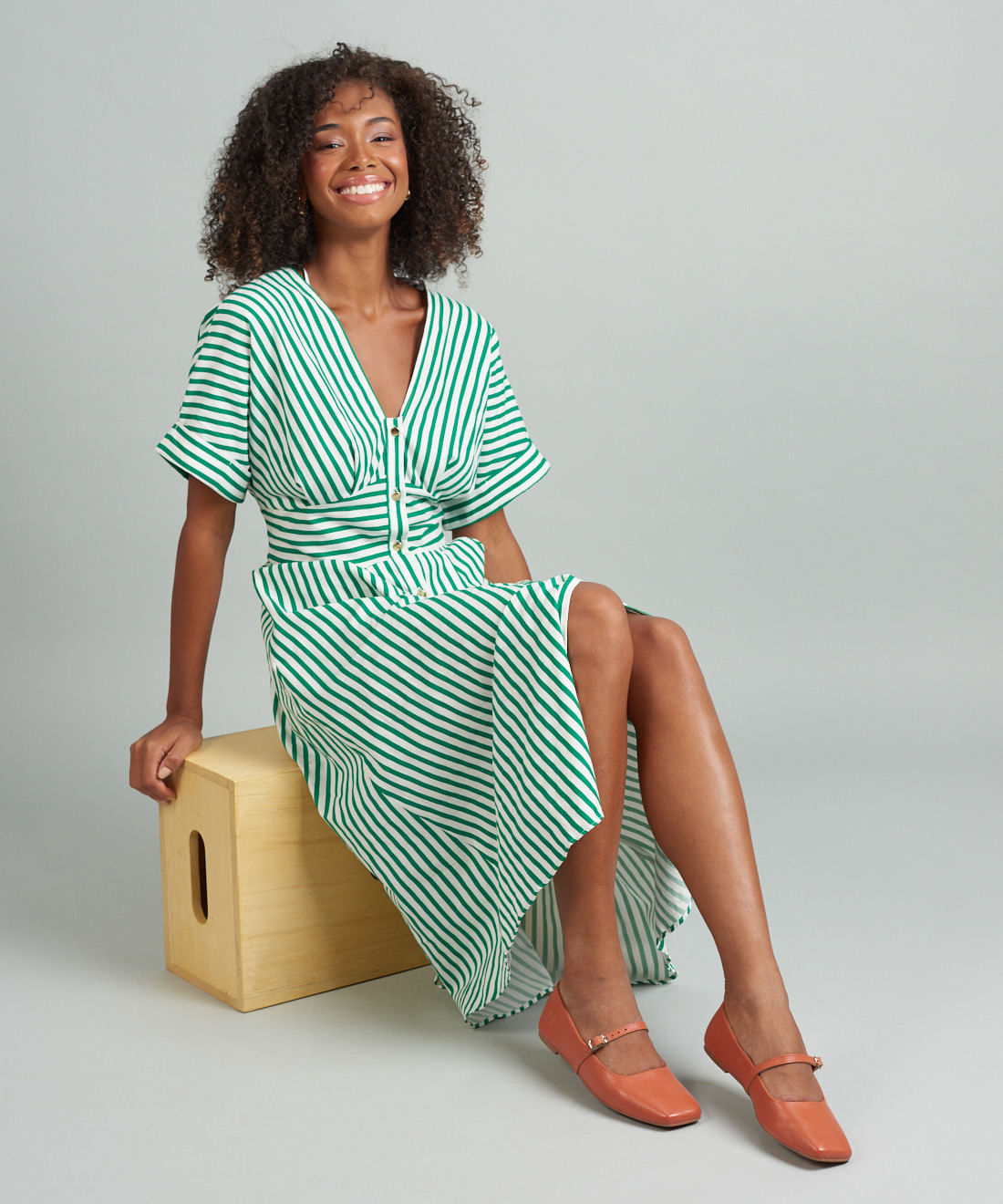 Sapatilha Couro Bailarina - Ocre - Imagem 15