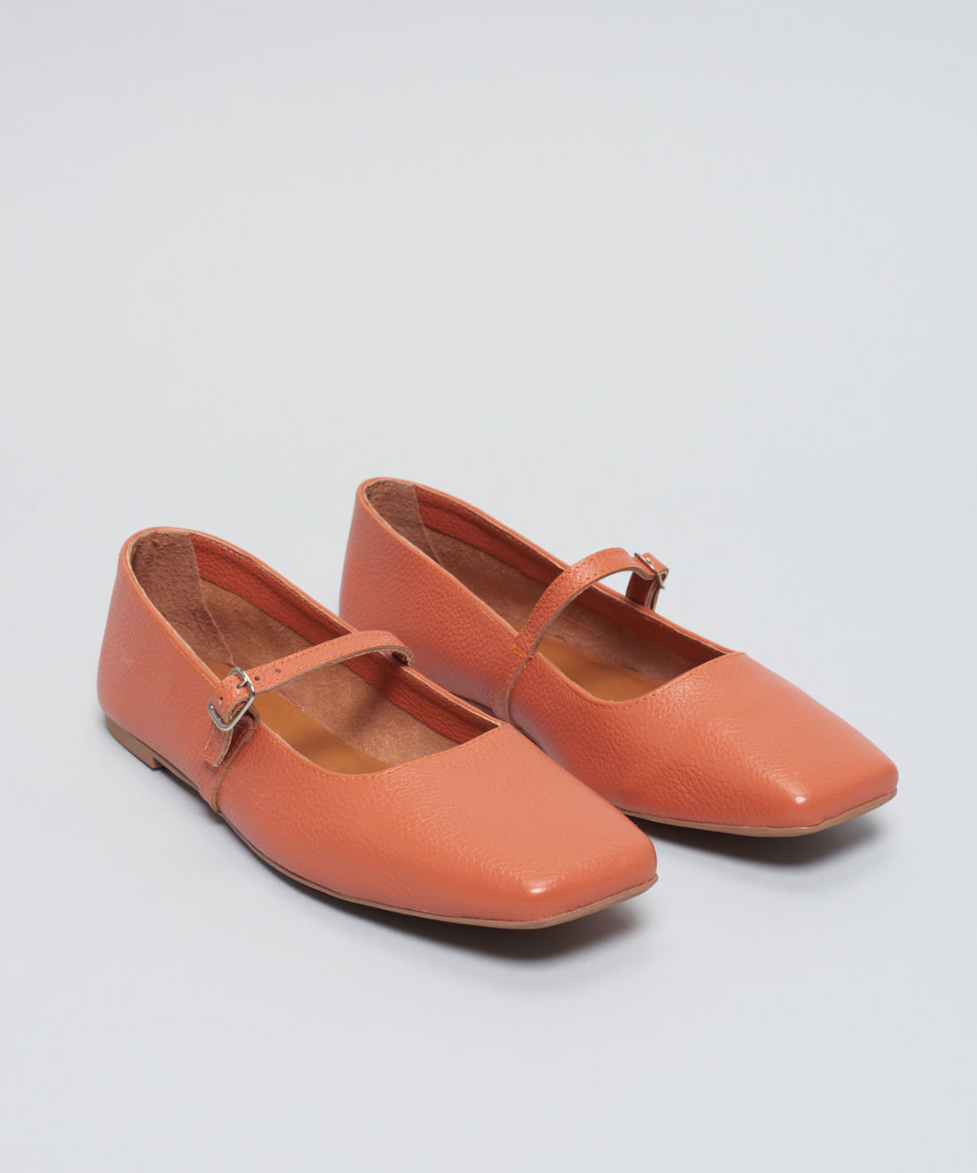 Sapatilha Couro Bailarina - Ocre - Imagem 27