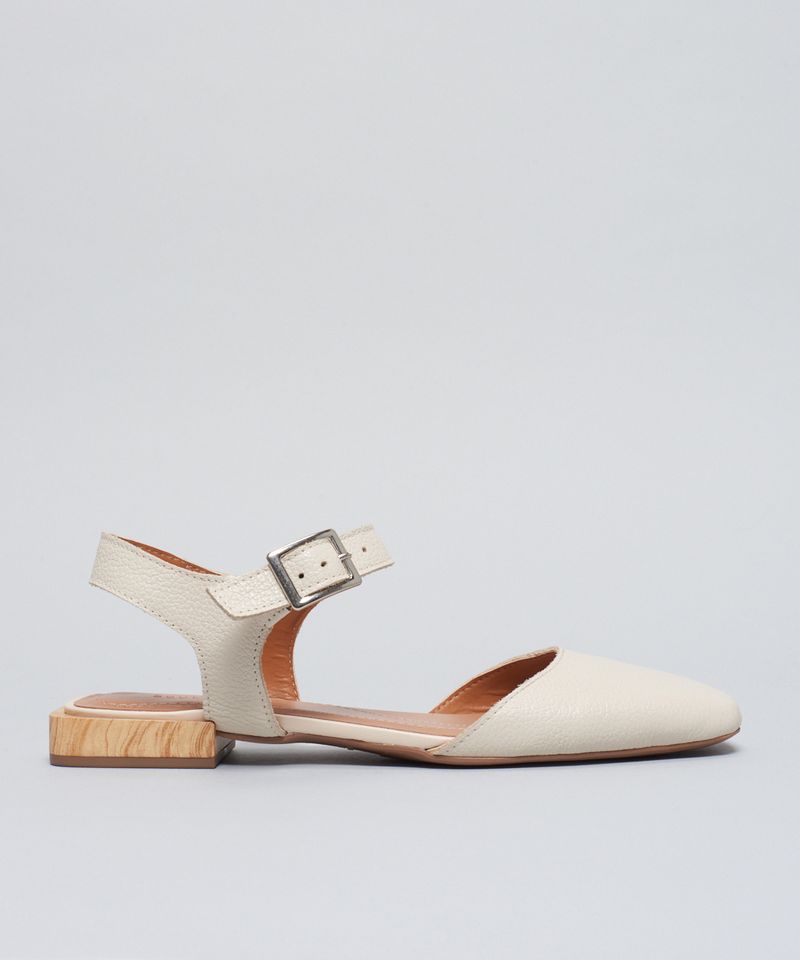 Sapatilha Couro Caroline - Offwhite 36 - offwhite