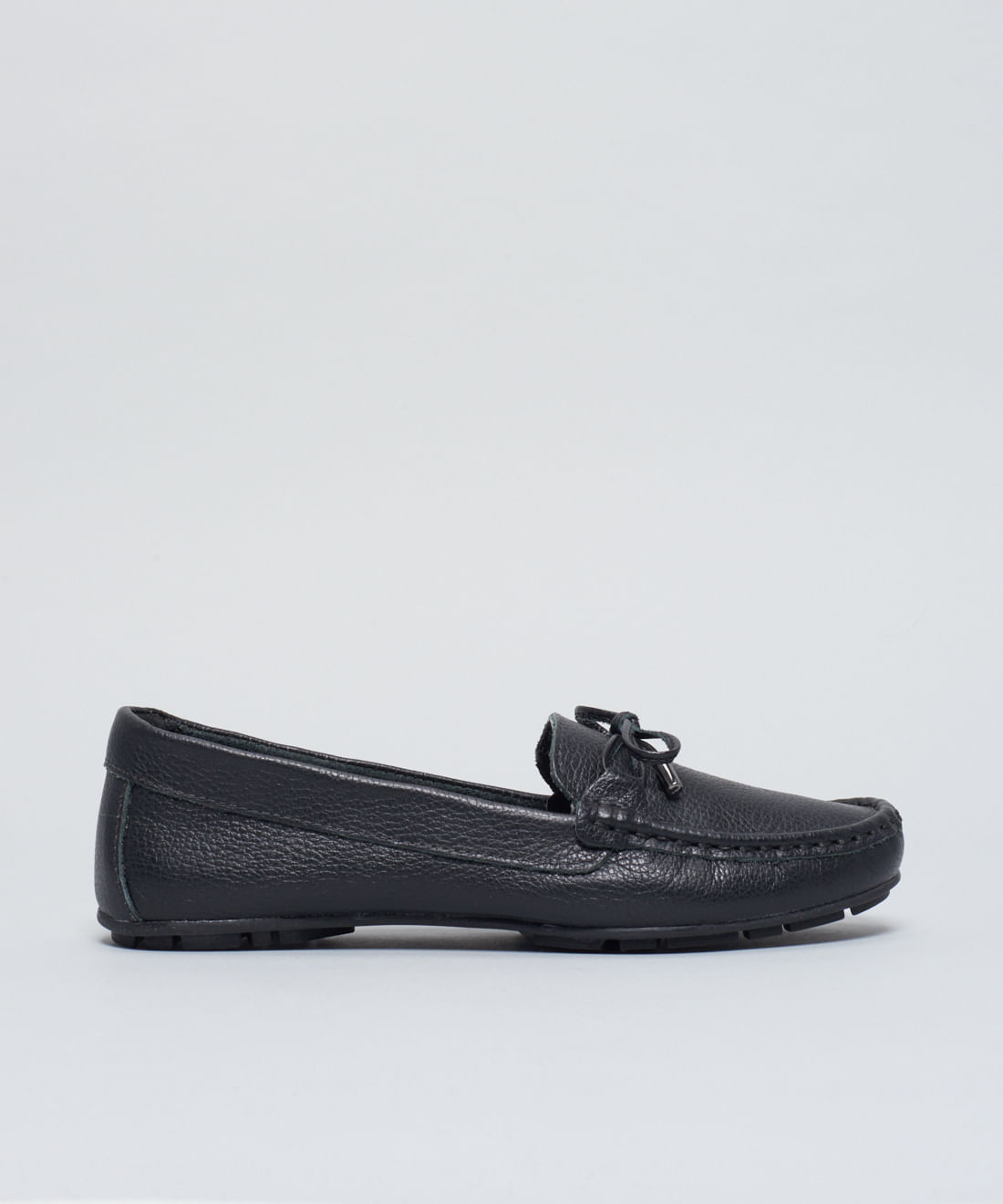 Mocassim Couro Detalhe - Preto - Imagem 11