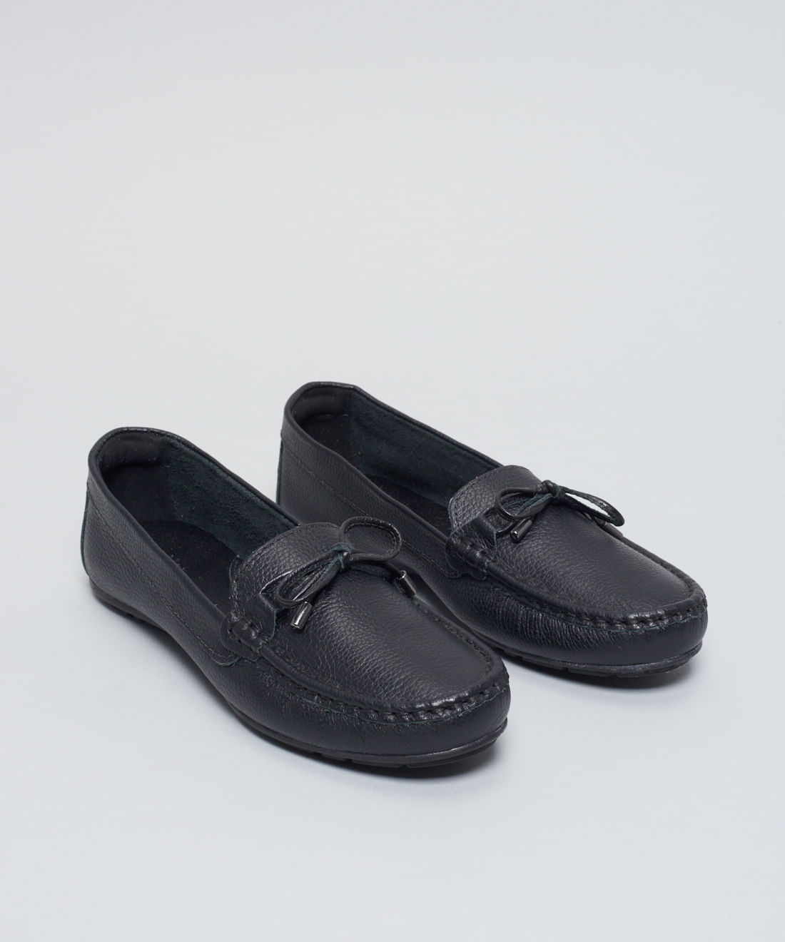 Mocassim Couro Detalhe - Preto - Imagem 22