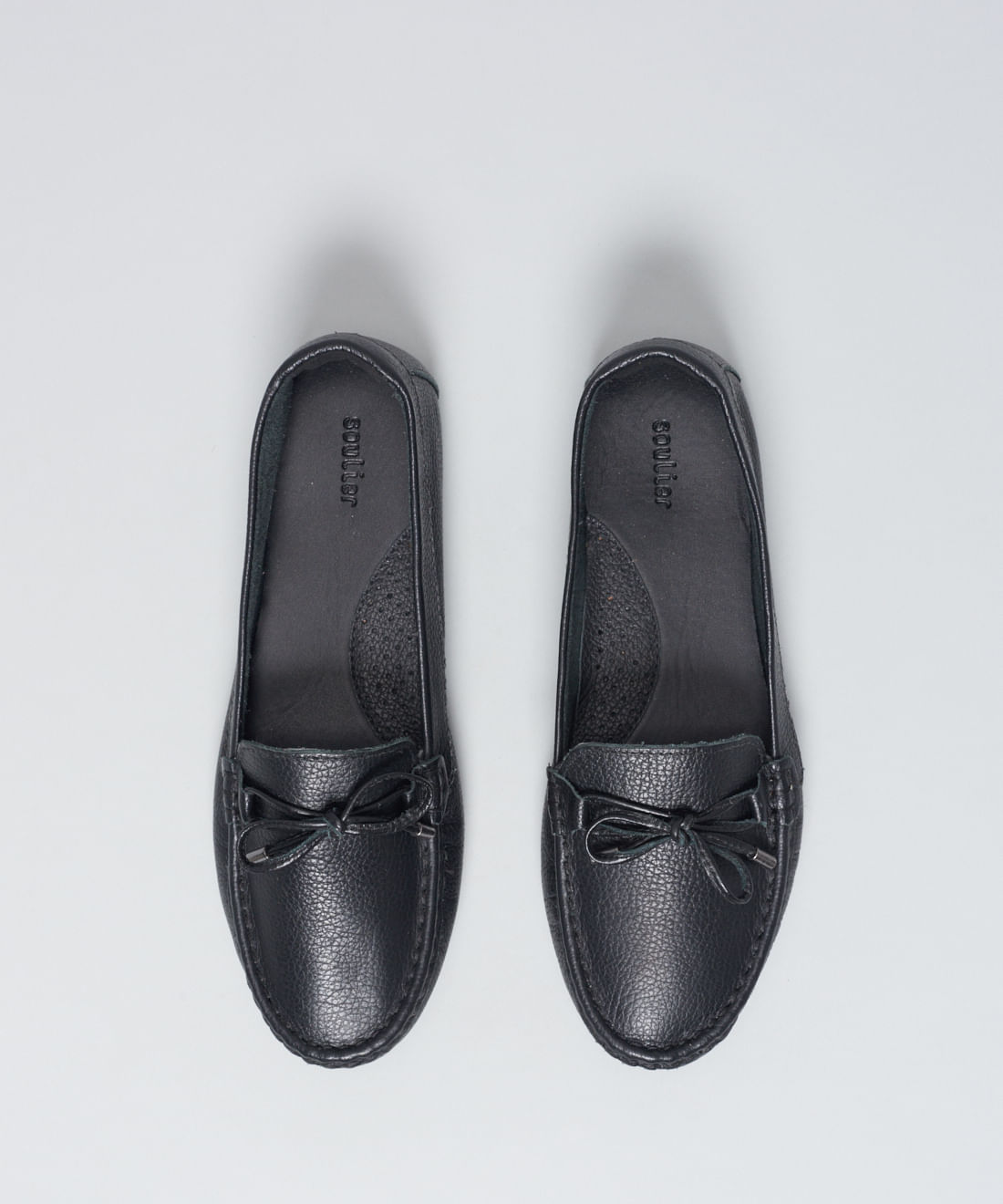 Mocassim Couro Detalhe - Preto - Imagem 29