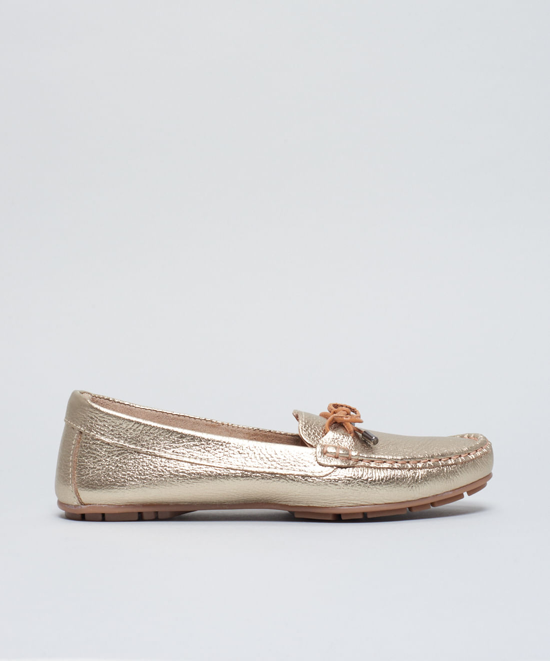 Mocassim Couro Detalhe - Prata Velho - Imagem 37
