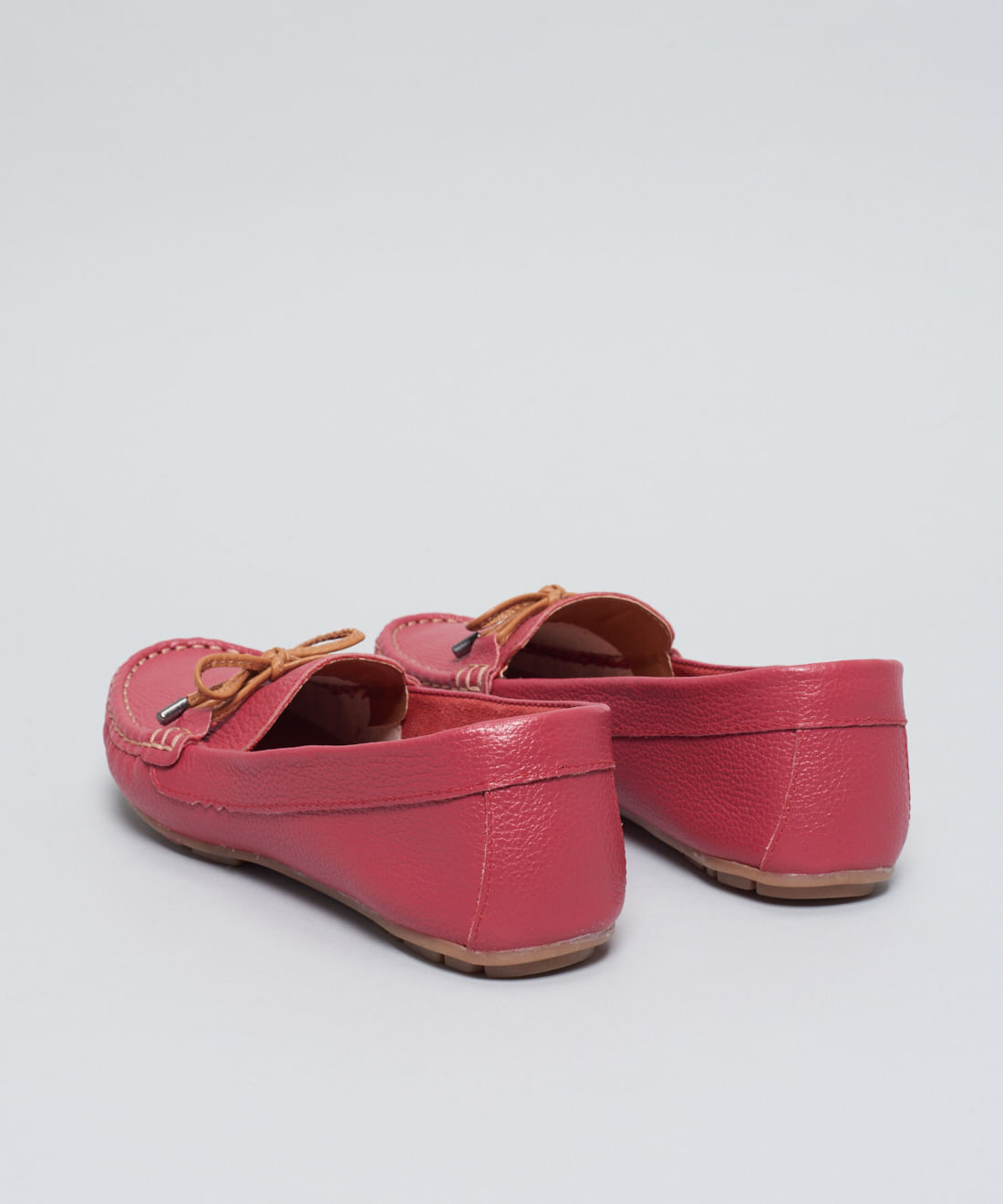 Mocassim Couro Detalhe - Cereja - Imagem 38
