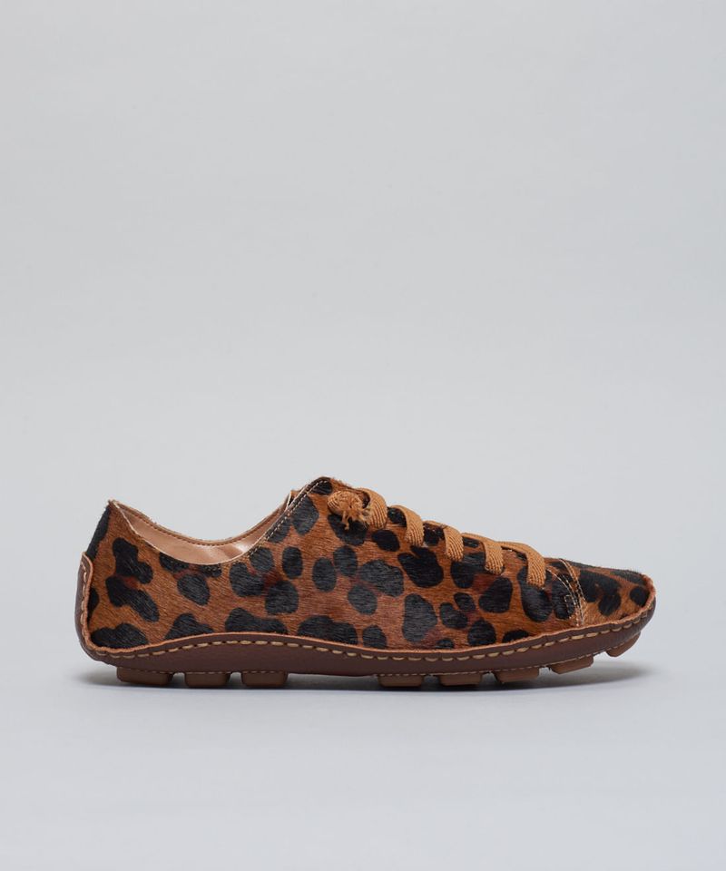Tenis Comfort Onca - Onca/Chocolate 40 - onca/chocolate