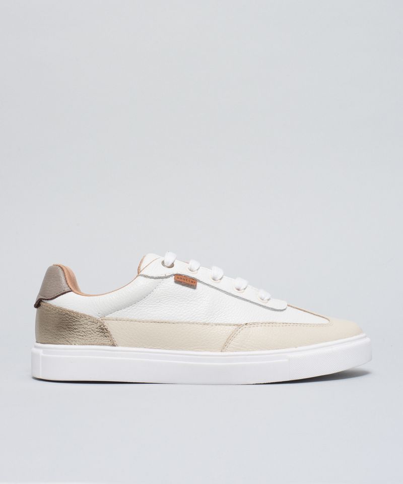 Tenis Couro Gaspea Isa - Branco 39 - branco
