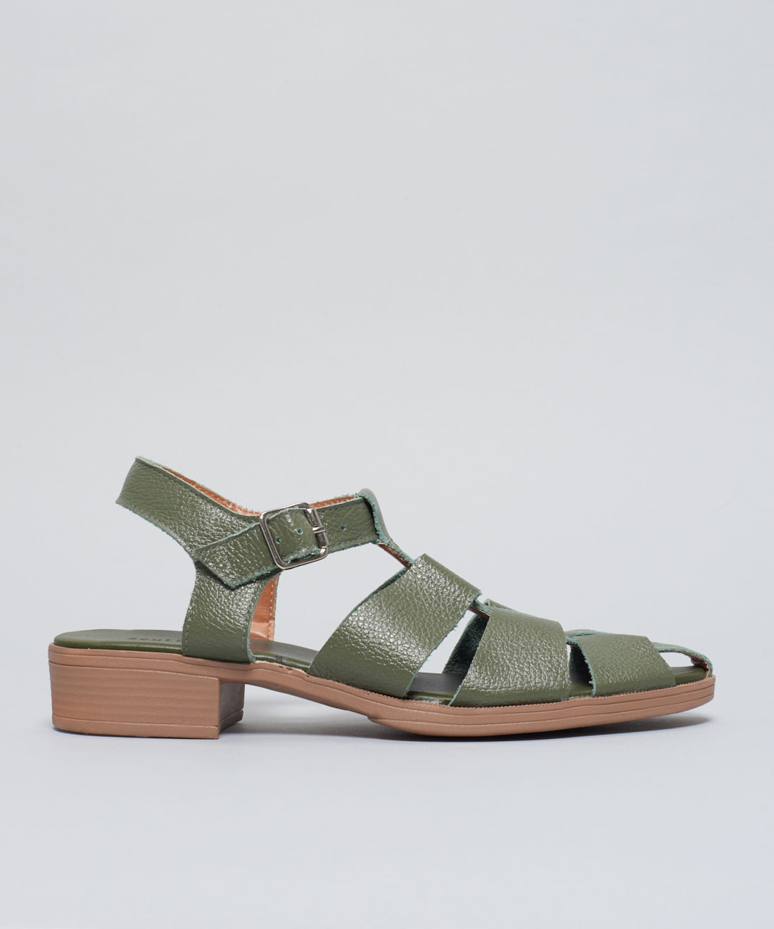 Rasteira Pescador Olivia - Verde Militar