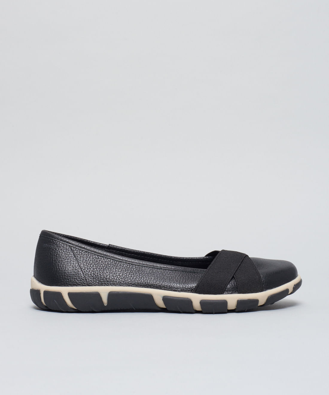 Sapatilha Frances Elastico Cruzado - Preto - Imagem 21