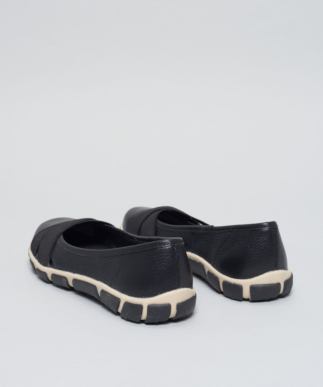 Sapatilha Frances Elastico Cruzado - Preto - Imagem 38