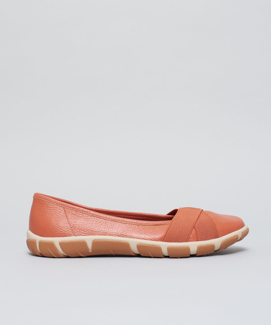 Sapatilha Frances Elastico Cruzado - Ocre - Imagem 31