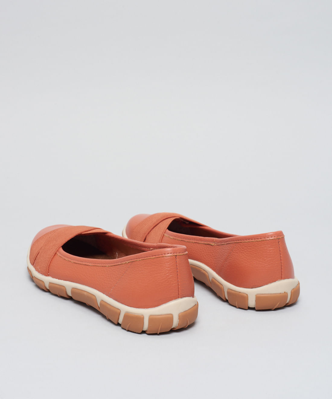 Sapatilha Frances Elastico Cruzado - Ocre - Imagem 33