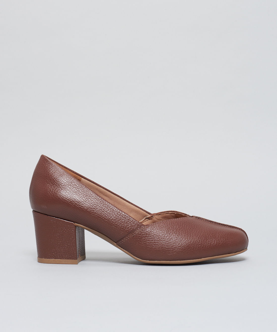 Scarpin Couro Nath - Chocolate