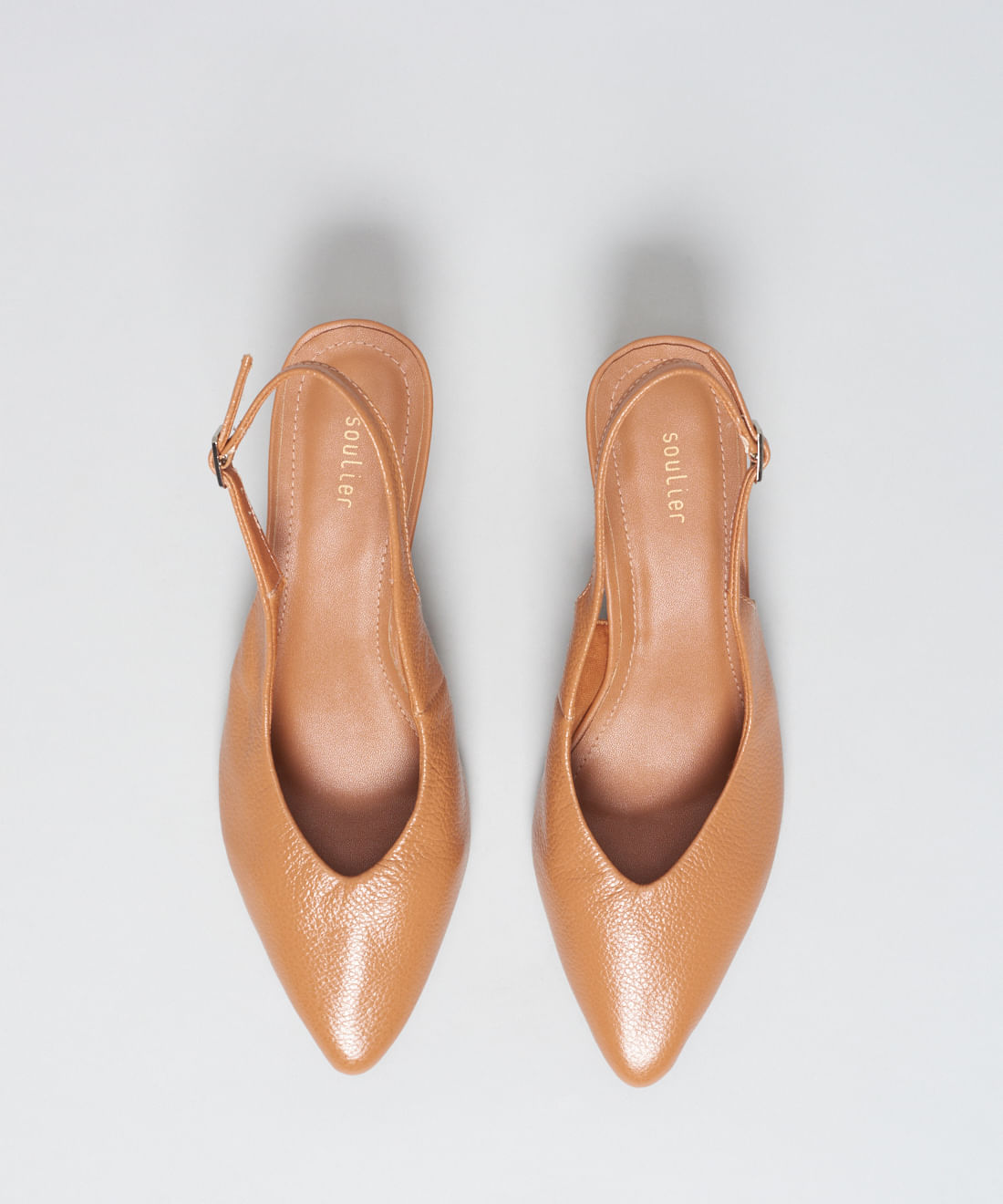 Scarpin Mule Bico Fino - Caramelo - Imagem 29