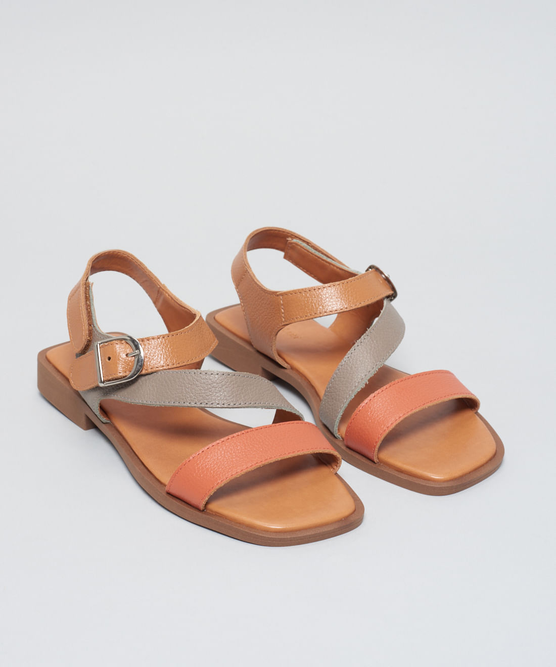 Rasteira Couro Tiras Renata - Colors - Imagem 27