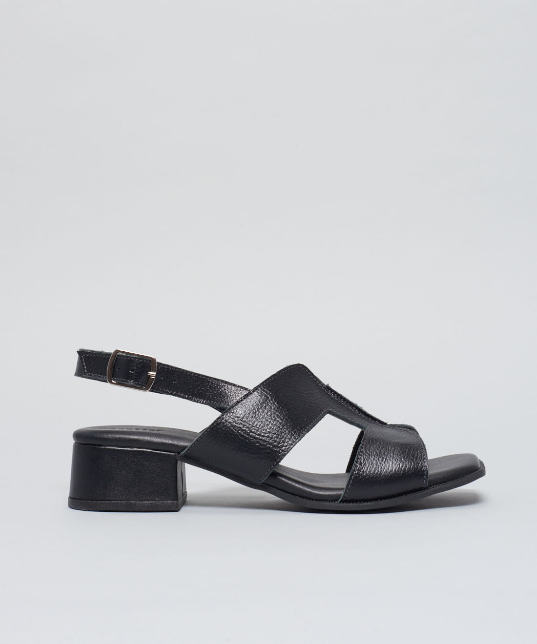 Sandalia Media Couro Bia - Preto - Imagem 6