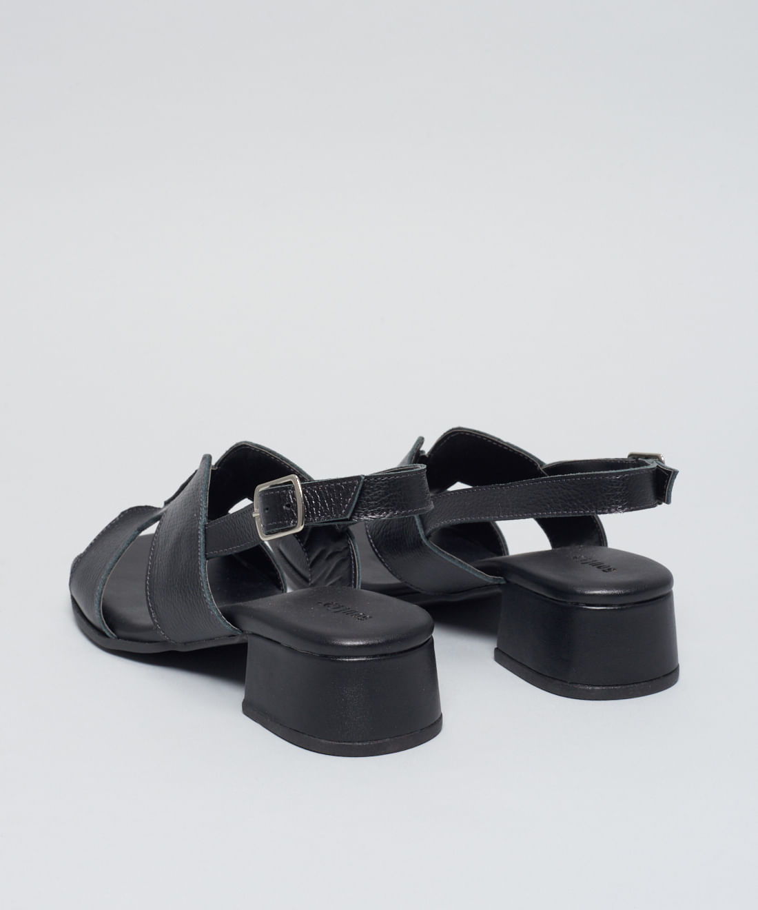 Sandalia Media Couro Bia - Preto - Imagem 18