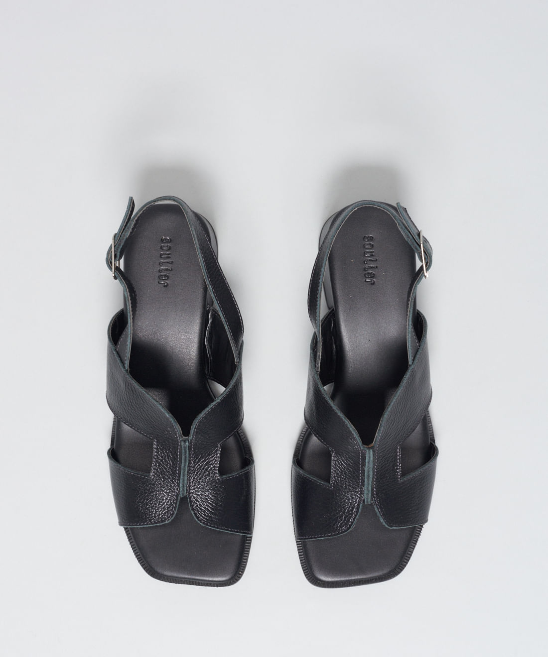 Sandalia Media Couro Bia - Preto - Imagem 24