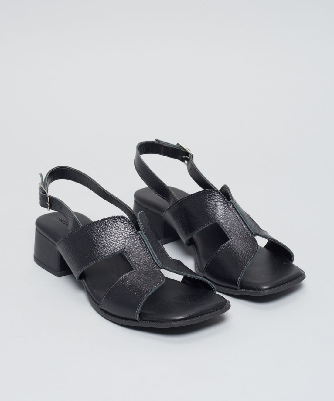 Sandalia Media Couro Bia - Preto - Imagem 32