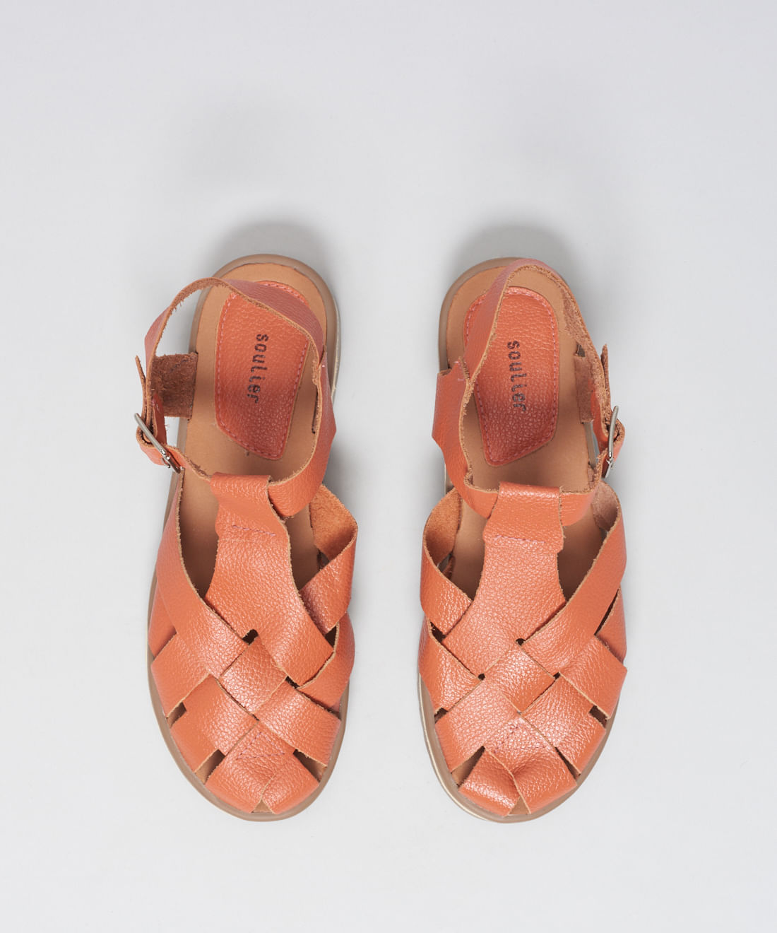 Rasteira Tratorada Entrelace - Ocre - Imagem 34