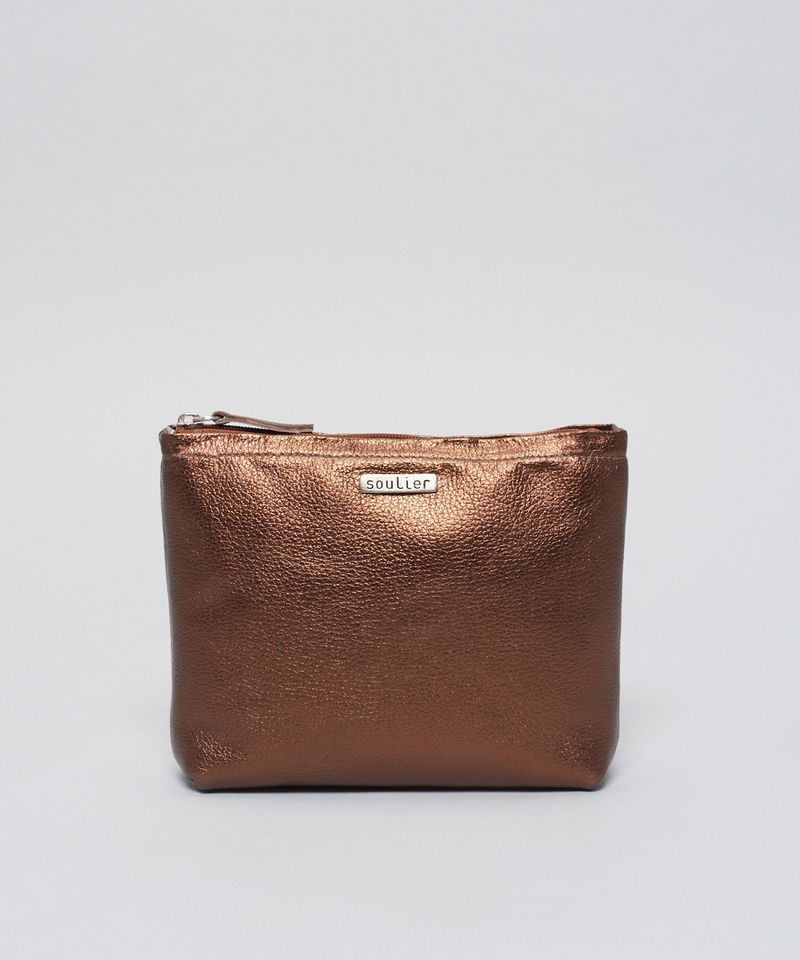Case Couro Marina - Bronze u - bronze