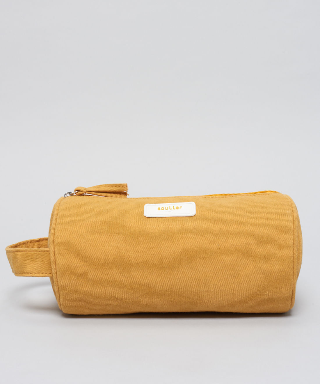 Case Cilindro Lona - Mostarda