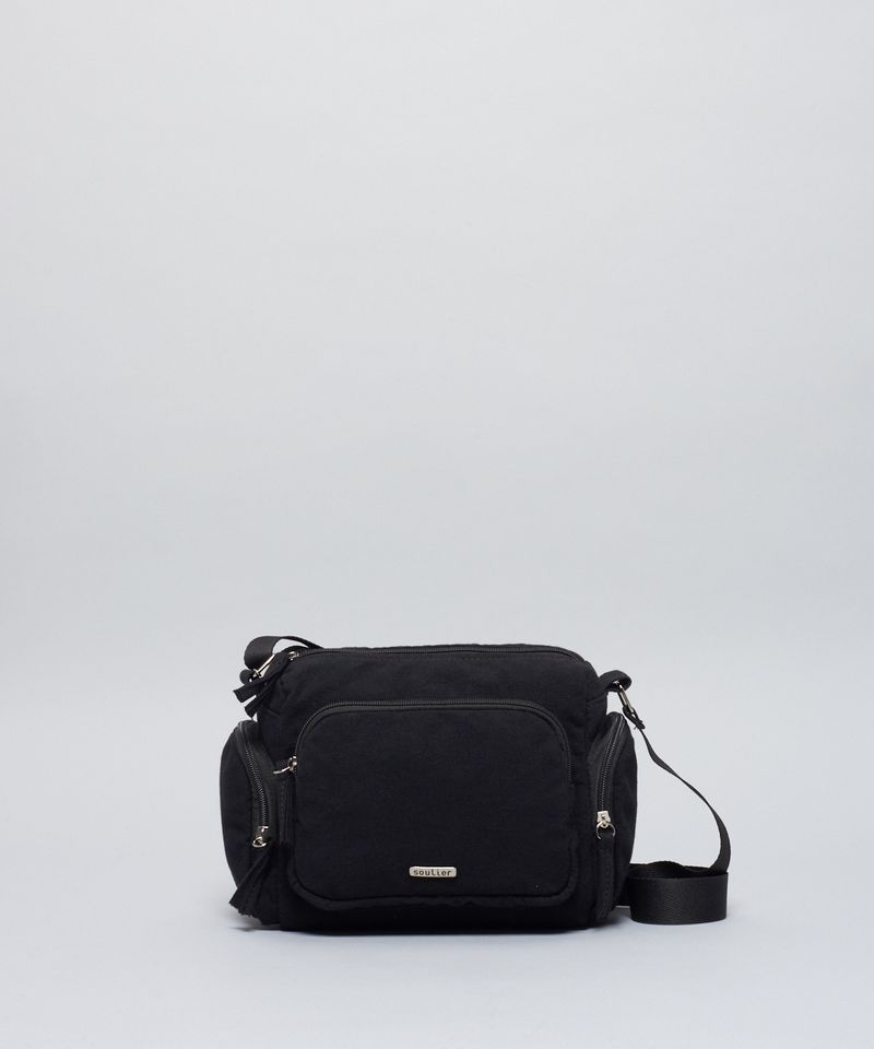 Bolsa p Bolsos Lona - Preto u - preto