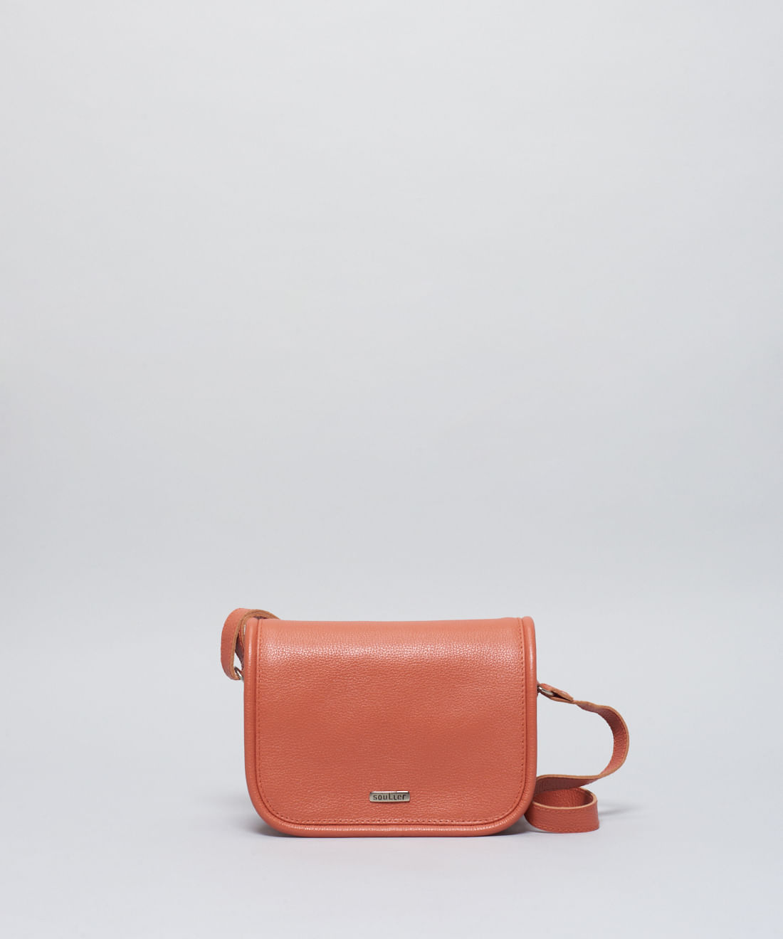 Bolsa p Couro Vivo - Ocre