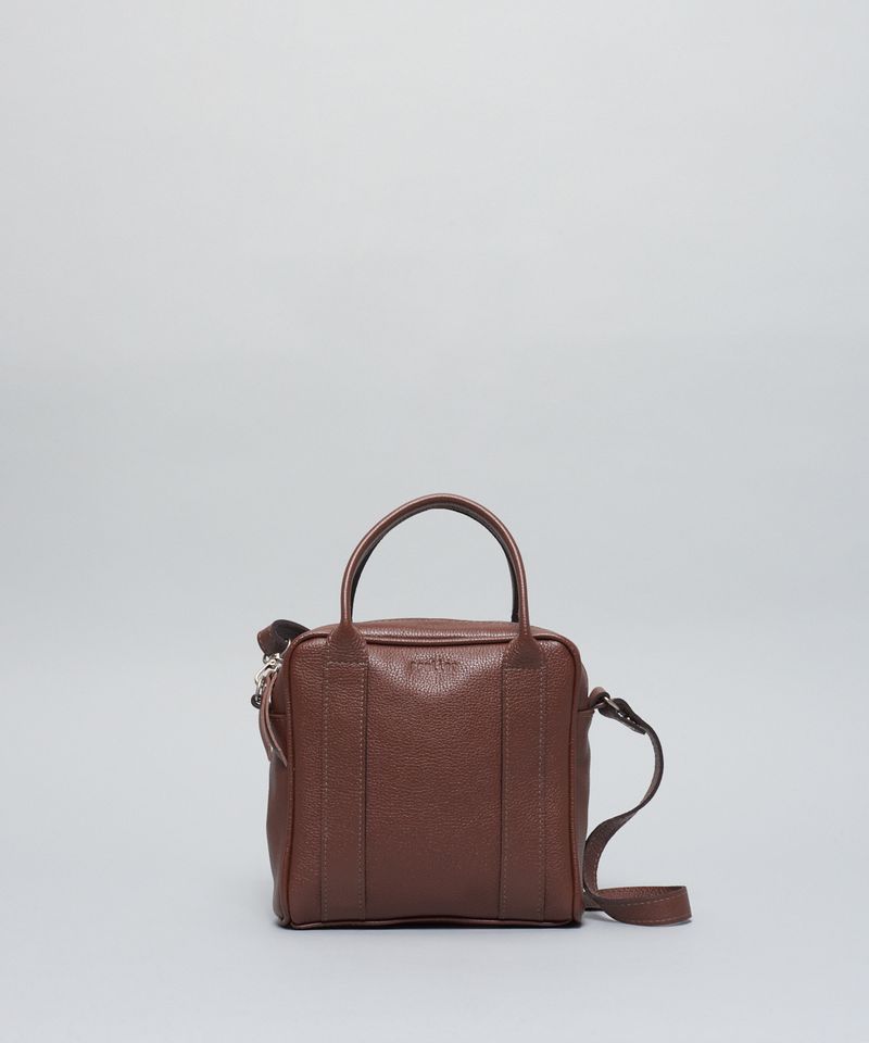 Bolsa p Couro Laura - Chocolate u - chocolate