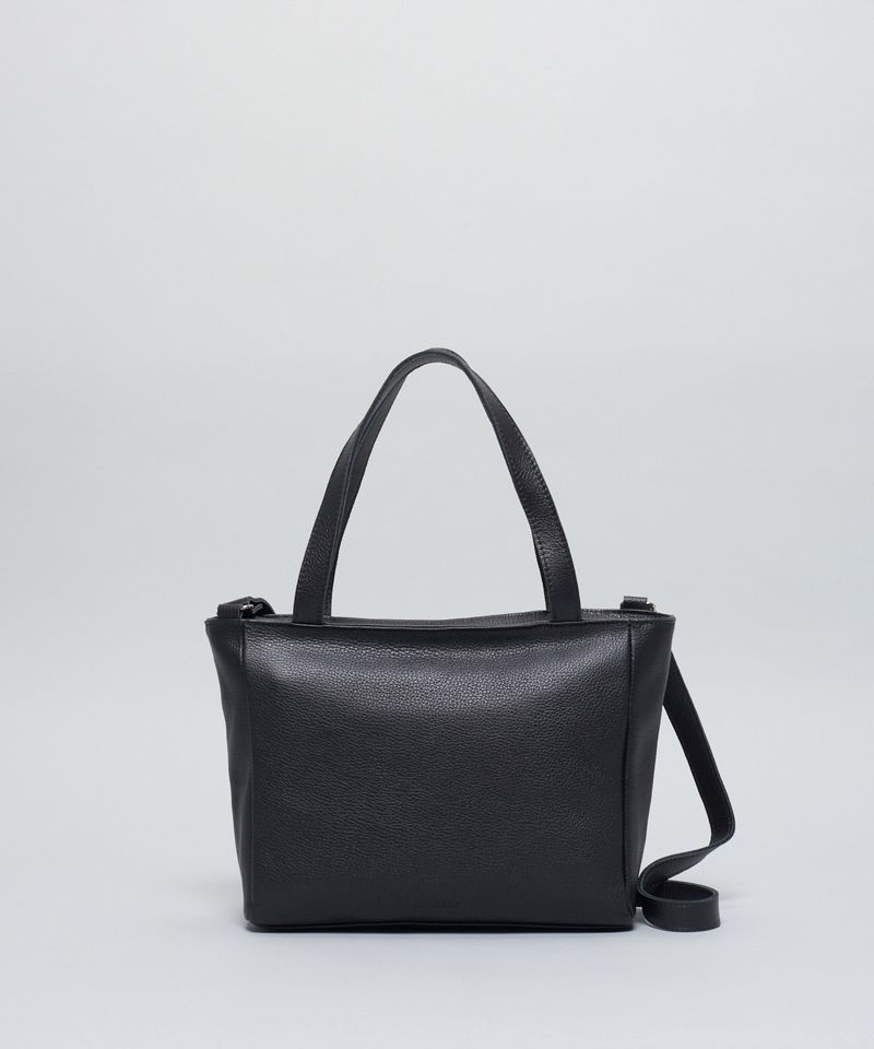 Bolsa m Couro Camila - Preto u - preto