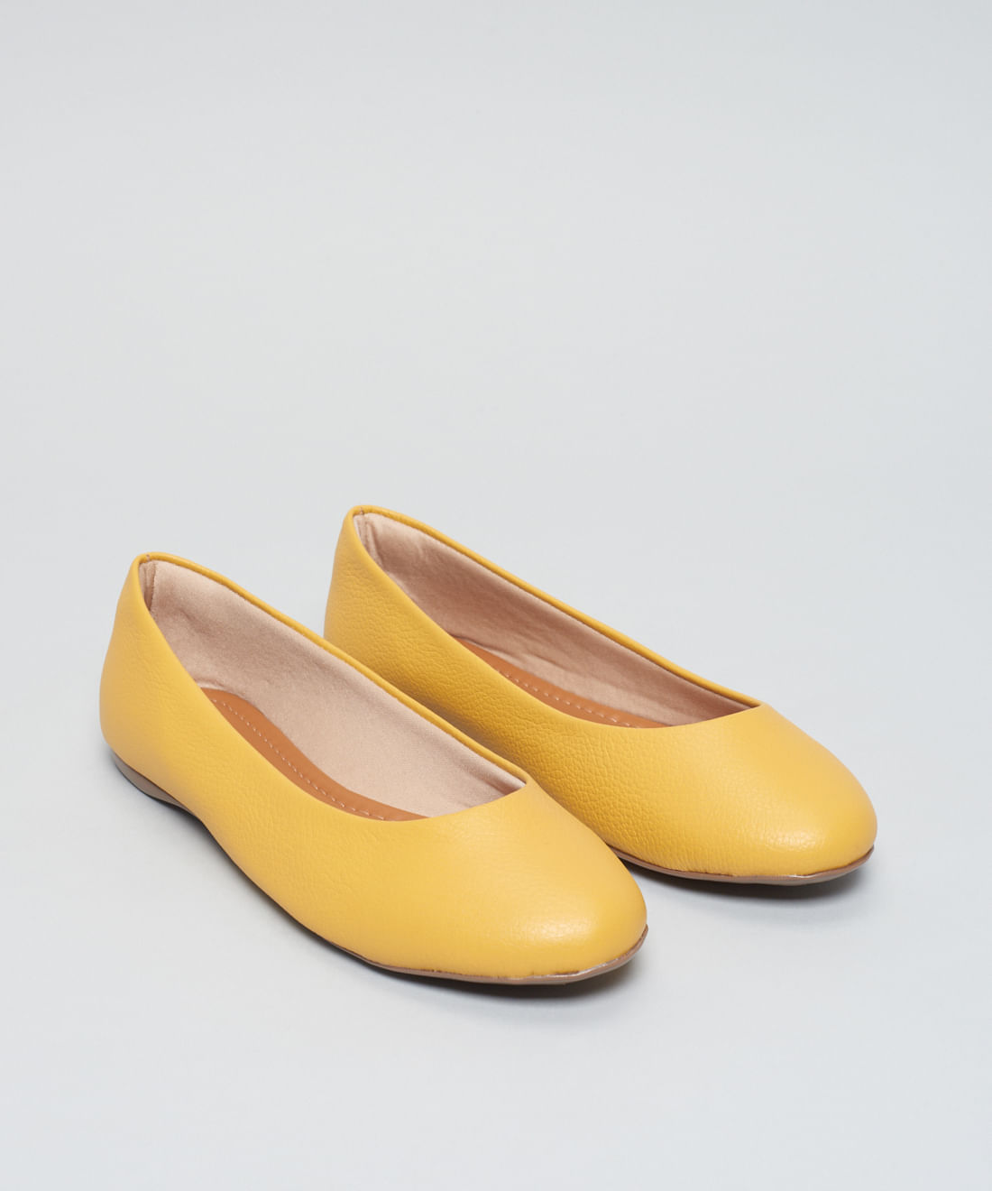 Sapatilha Couro Luana - Mostarda - Imagem 7