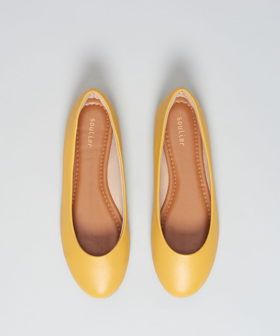 Sapatilha Couro Luana - Mostarda - Imagem 39