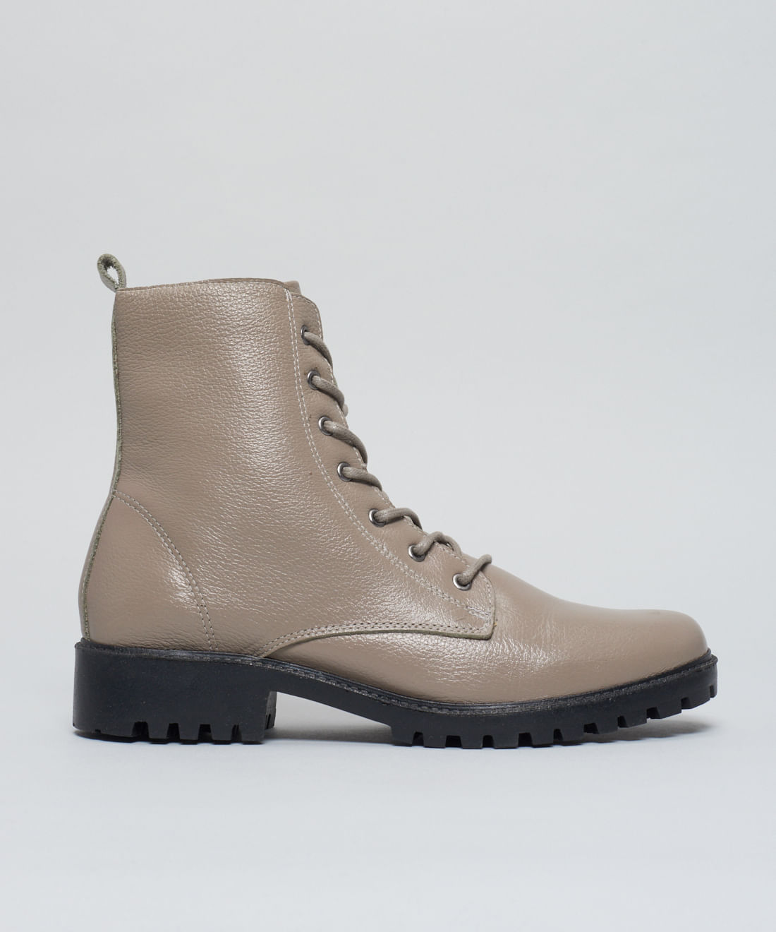 Coturno Couro Debora - Cinza - Imagem 29