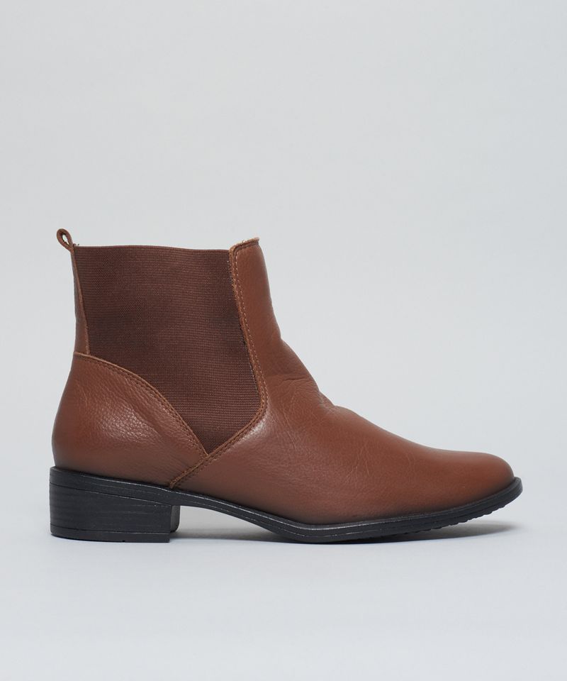 Bota Cano Medio Vic - Caramelo 35 - caramelo