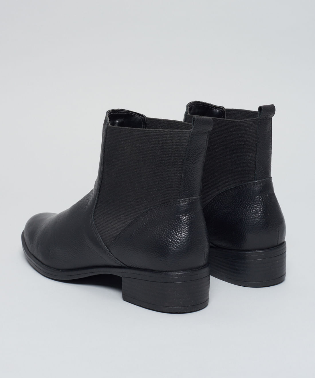 Bota Cano Medio Vic - Preto - Imagem 8