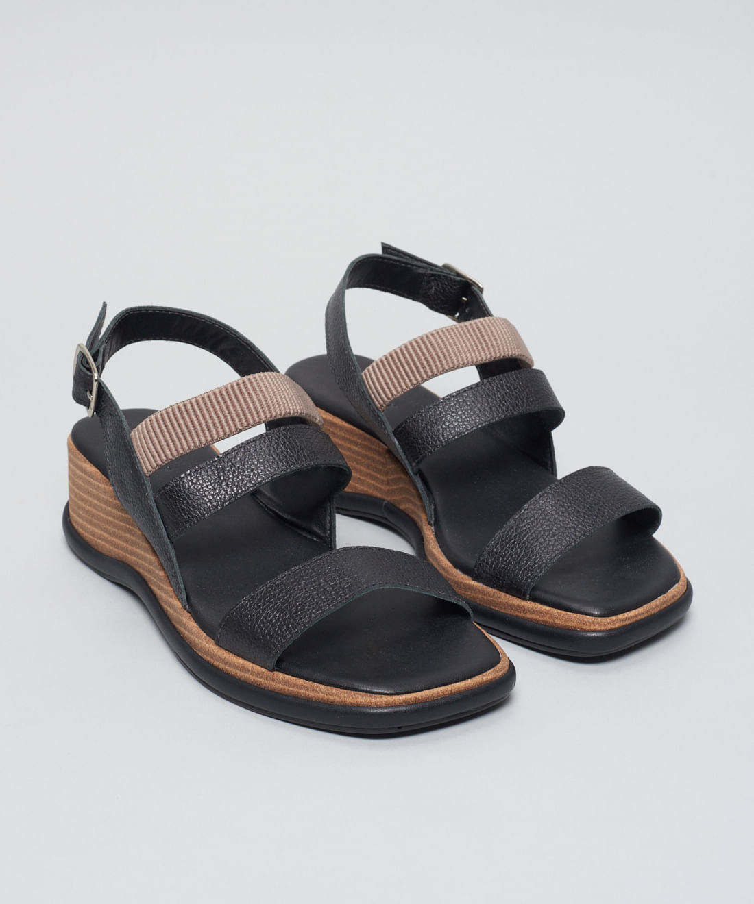 Plataforma Couro Elastico - Preto - Imagem 32