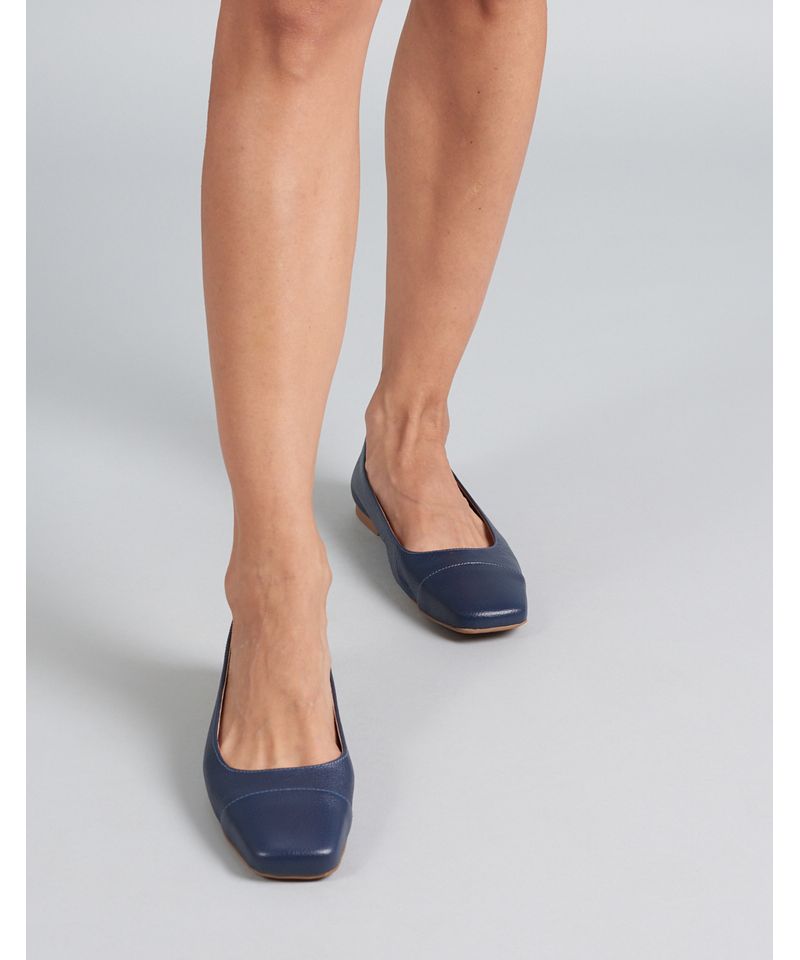 Sapatilha Couro Lia - Navy 39 - navy