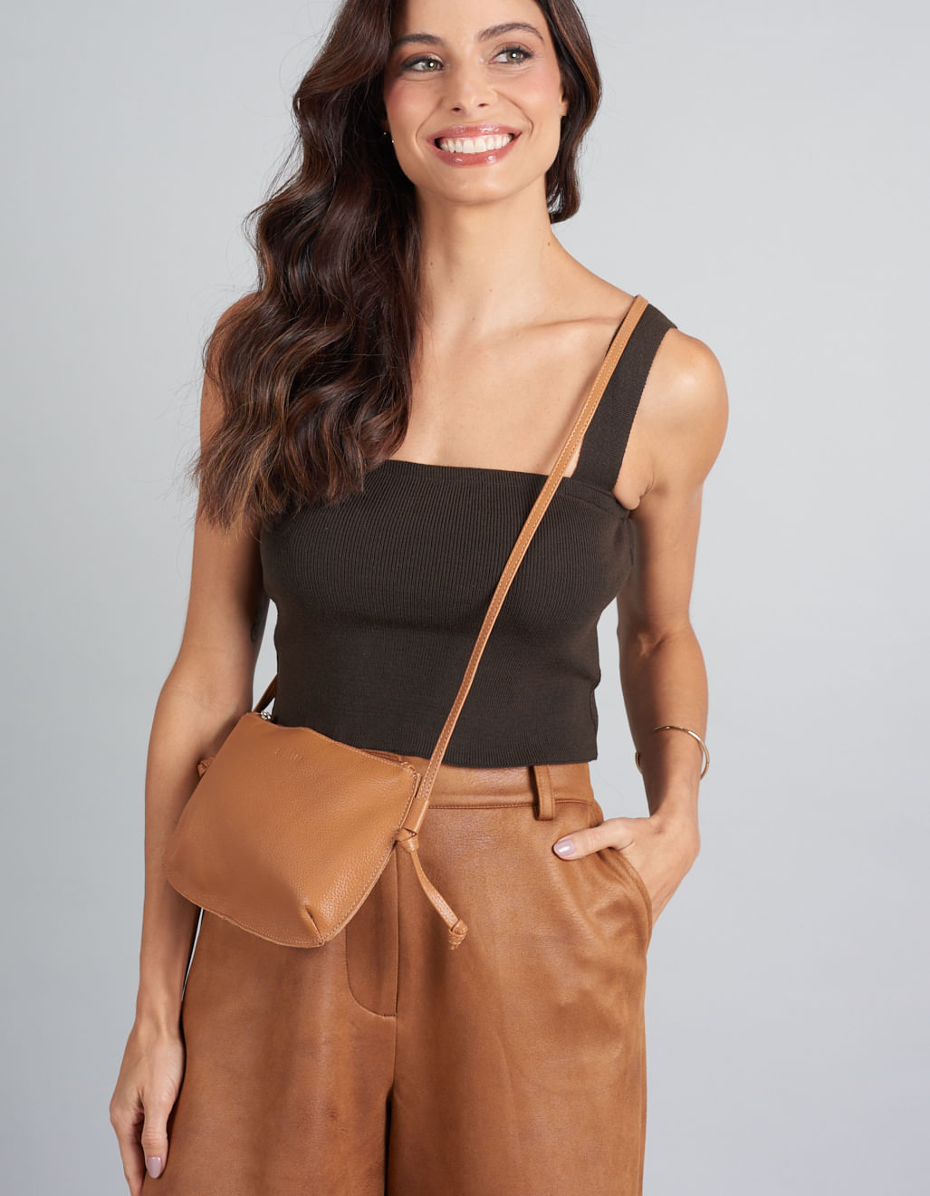 Bolsa Castanha - Caramelo - Imagem 4