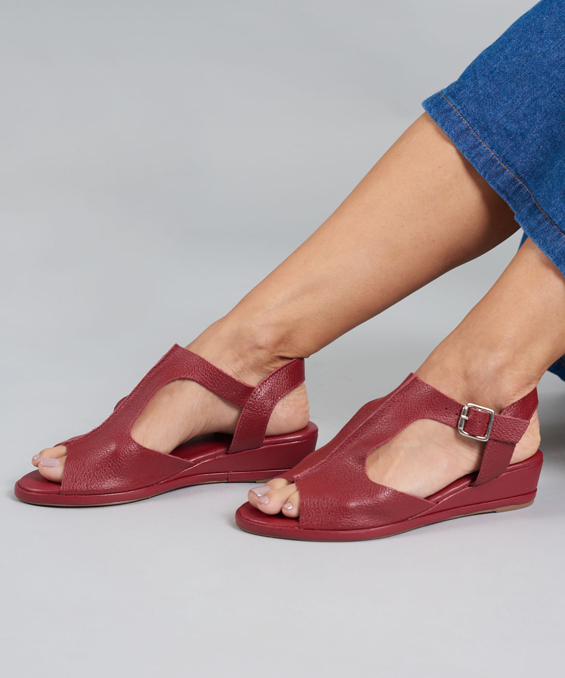 Anabela Couro Maria - Merlot - Imagem 30