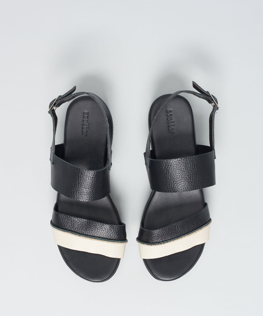 Plataforma Couro Belle - Preto - Imagem 19