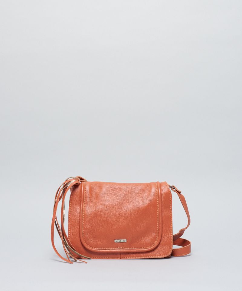 Bolsa m Couro 3 Compart Neo - Ocre u - ocre