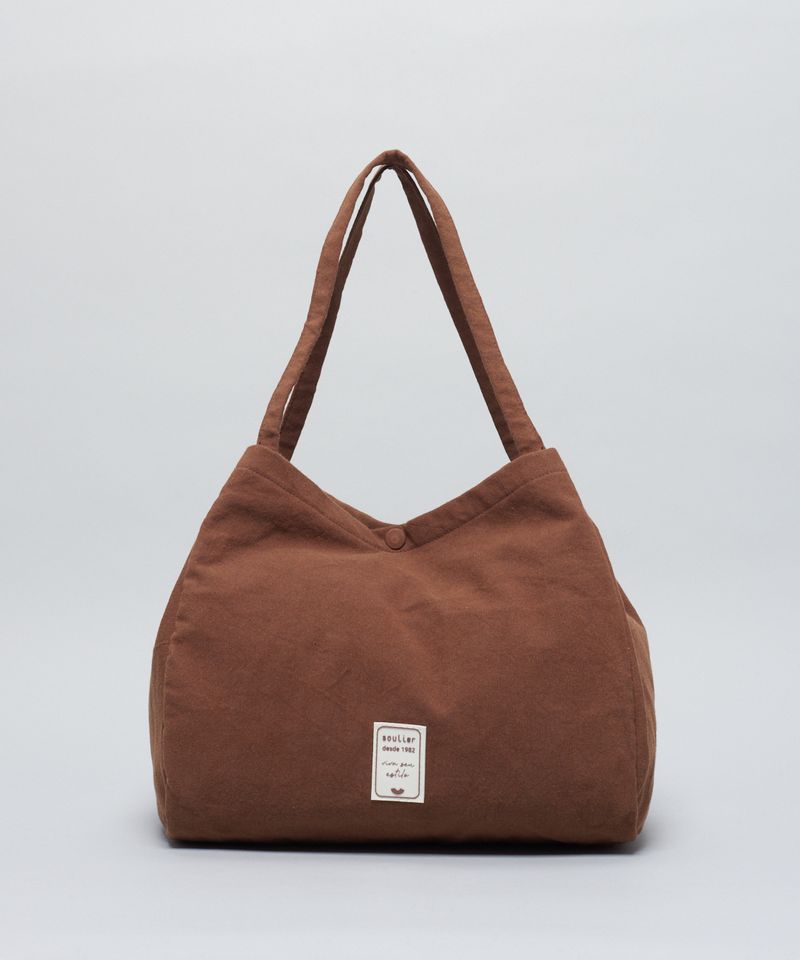Bolsa Lona Jardim Soul - Chocolate u - chocolate