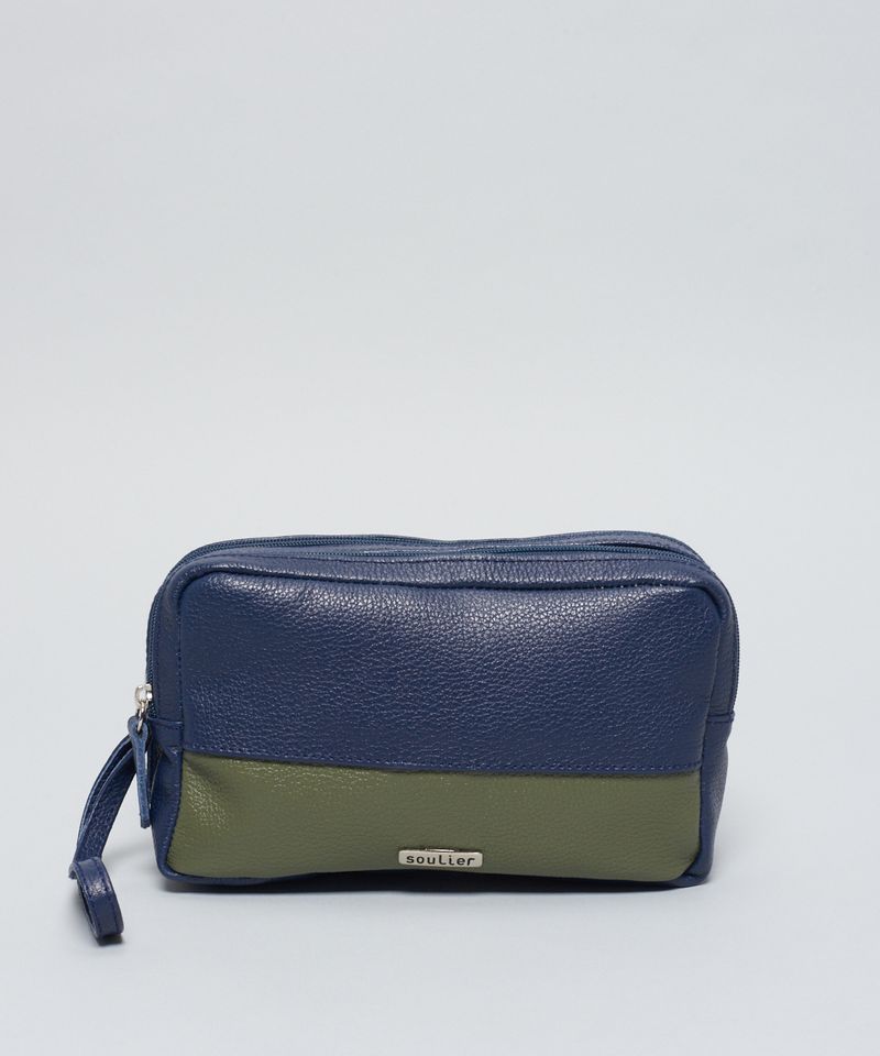 Case Couro Recorte - Navy u - navy