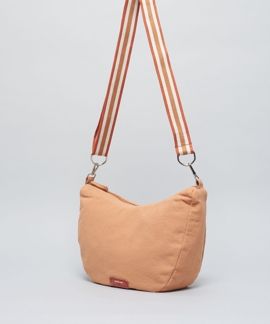 Bolsa Lona Cadarco Listra - Caramelo - Imagem 3