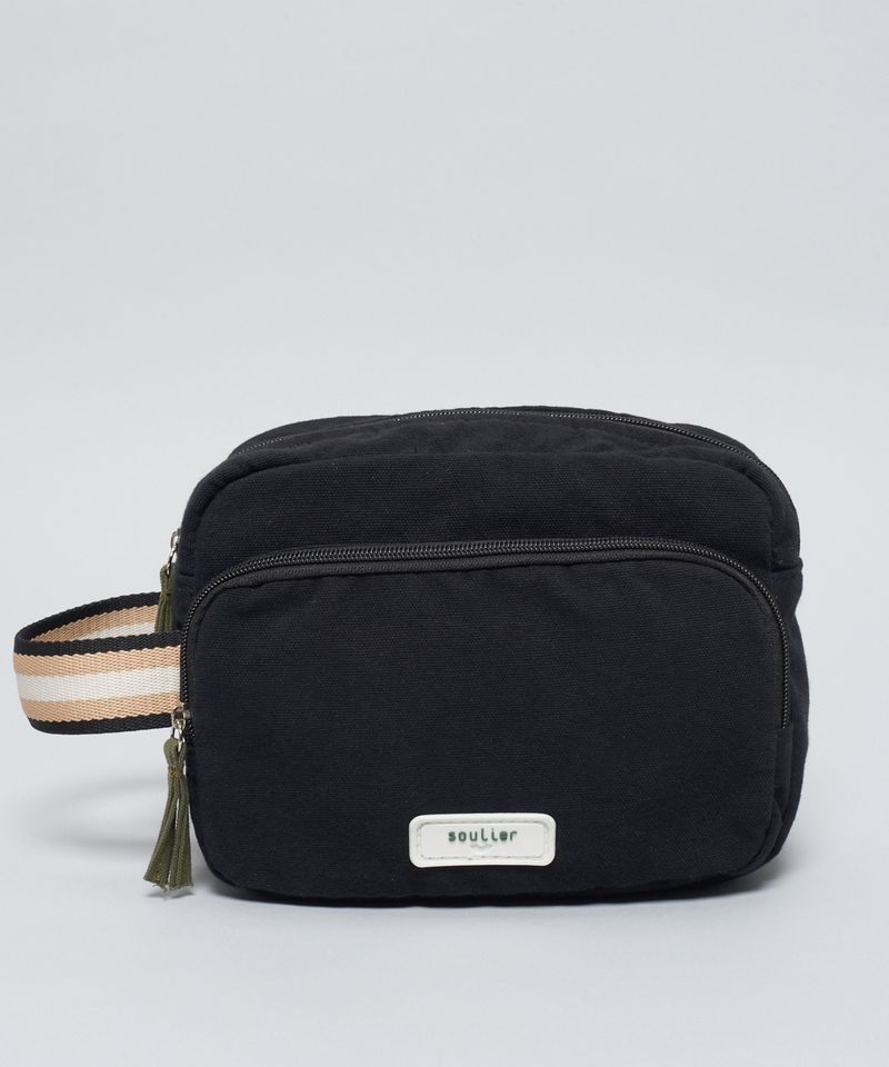 Case Lona Cadarco Listra - Preto u - preto
