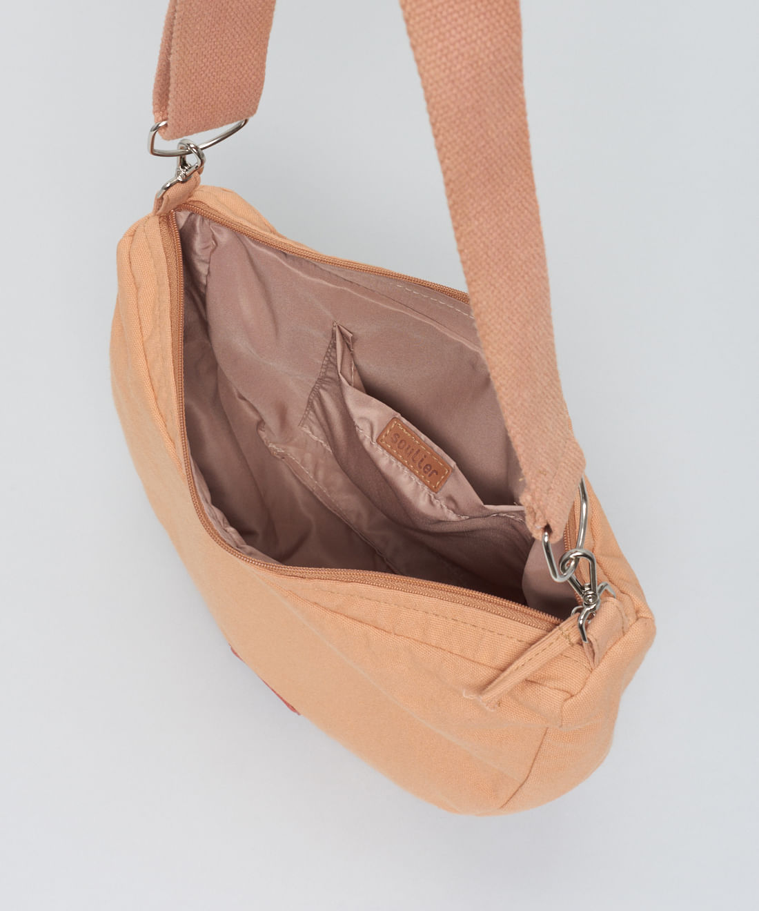 Bolsa Lona Cadarco Listra - Caramelo - Imagem 4