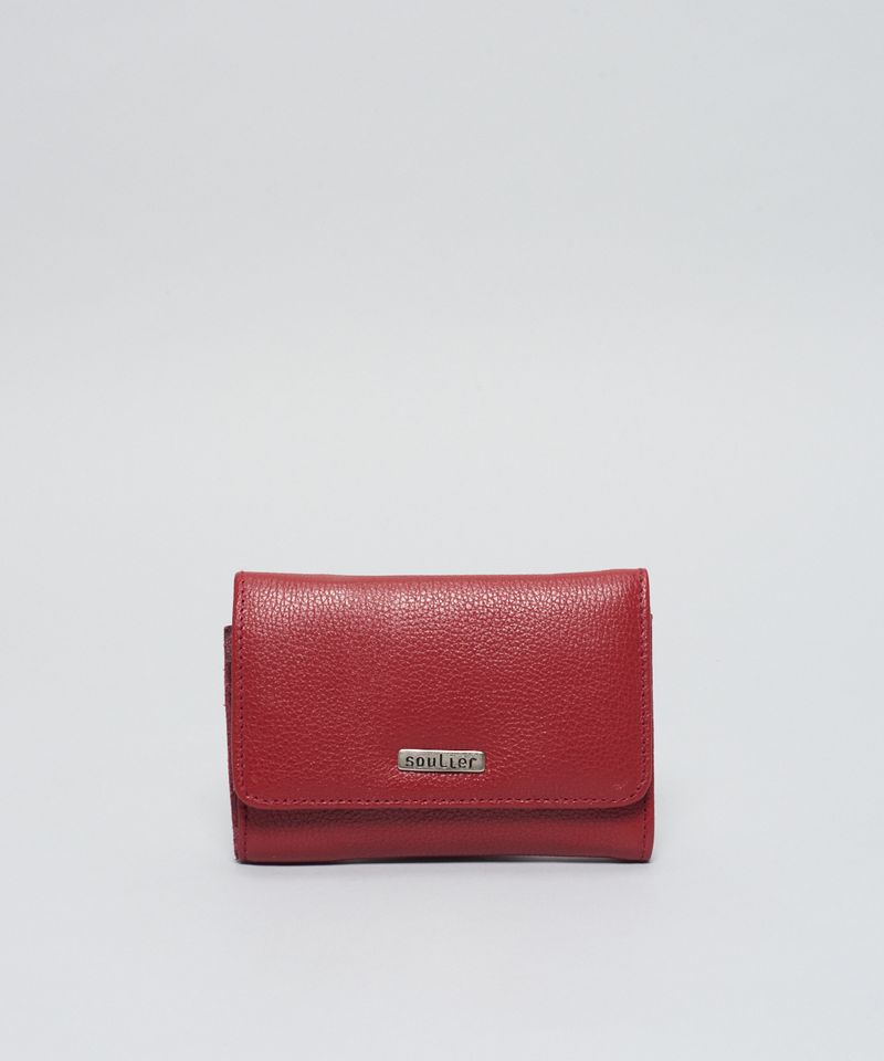 Carteira Couro Annie - Merlot u - merlot