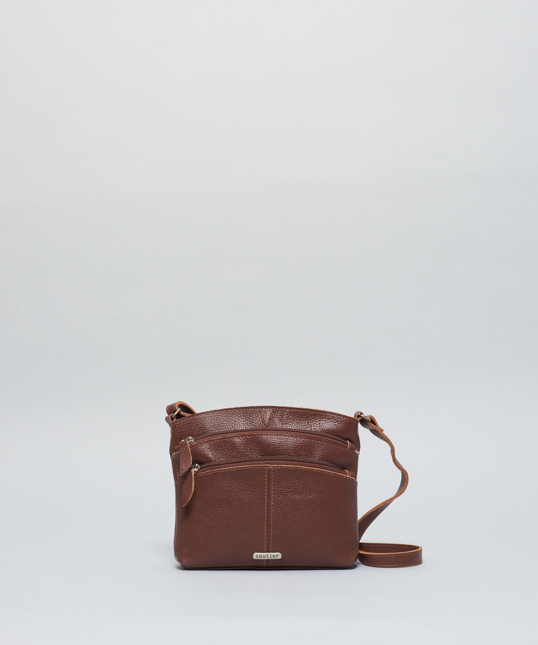 Bolsa p Couro Emilia - Chocolate