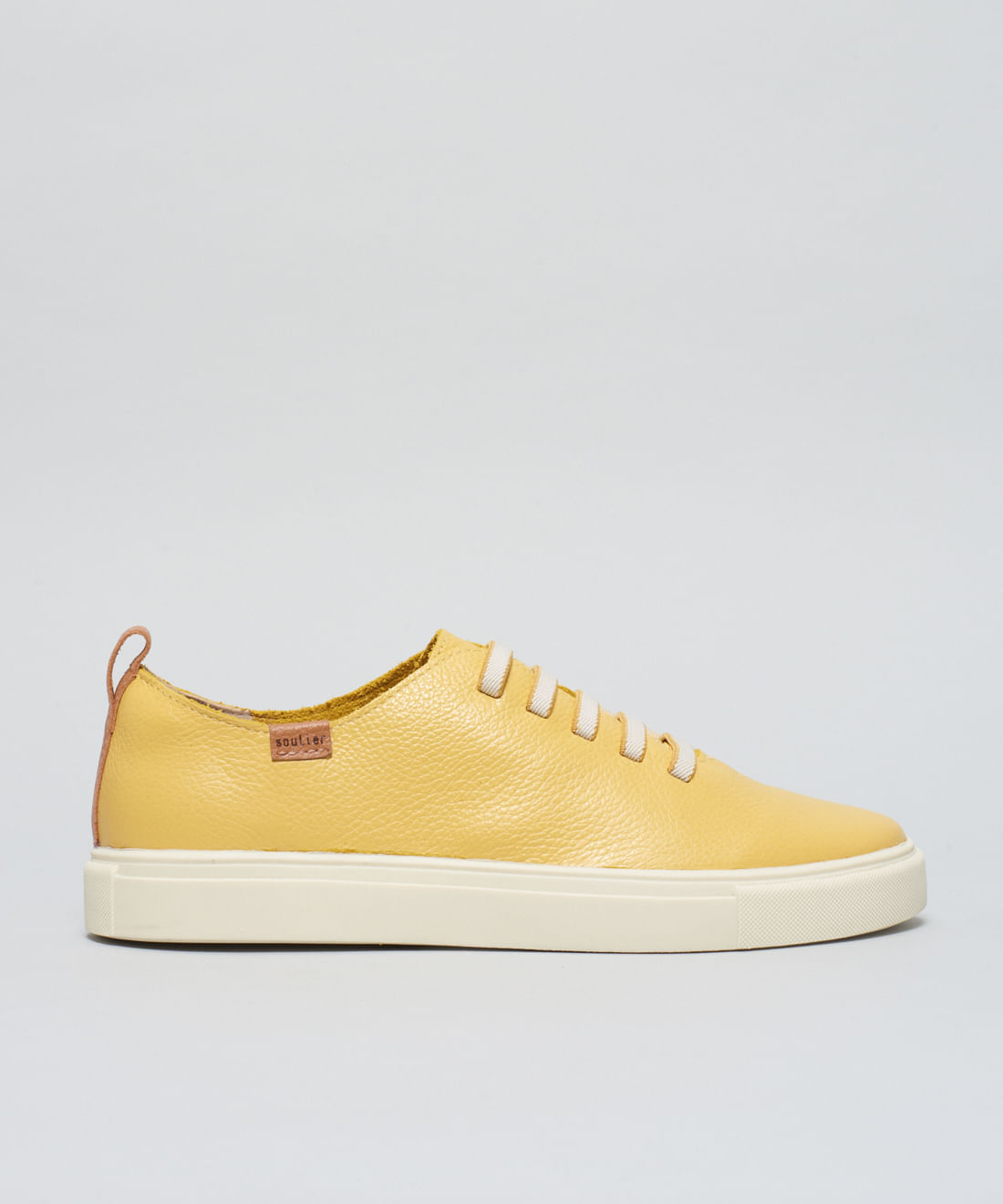 Tenis Couro Elastico Poazinho - Camomila