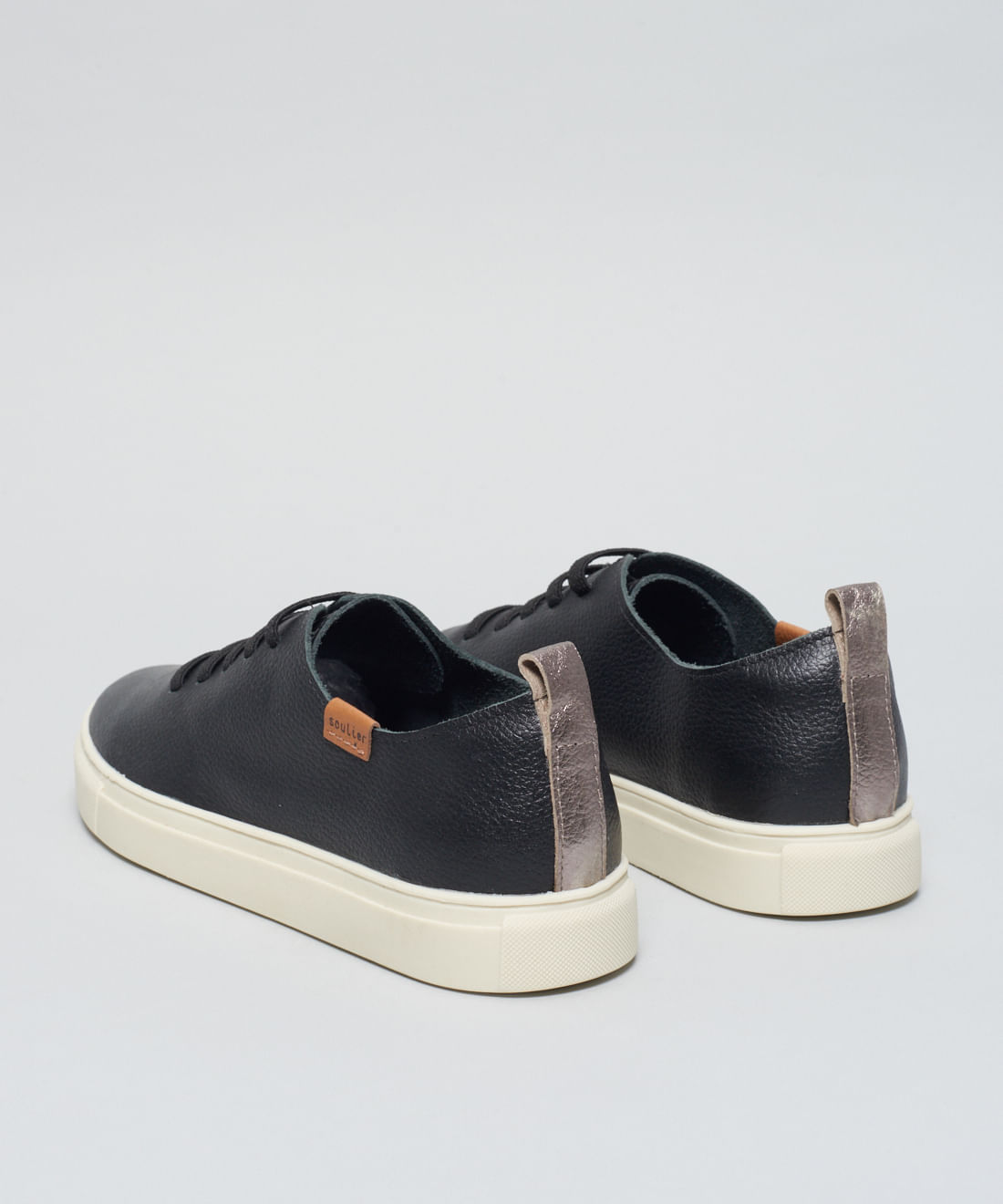 Tenis Couro Elastico Poazinho - Preto - Imagem 26